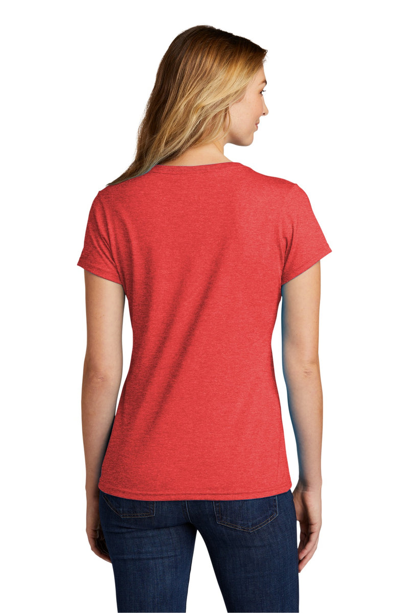 Load image into Gallery viewer, Port &amp; Co Women&#39;s Tri-Blend V-Neck Tee. LPC330V
