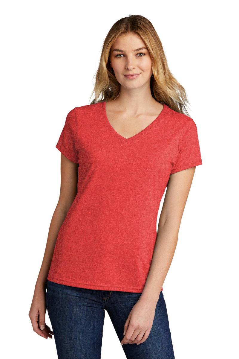 Load image into Gallery viewer, Port &amp; Co Women&#39;s Tri-Blend V-Neck Tee. LPC330V
