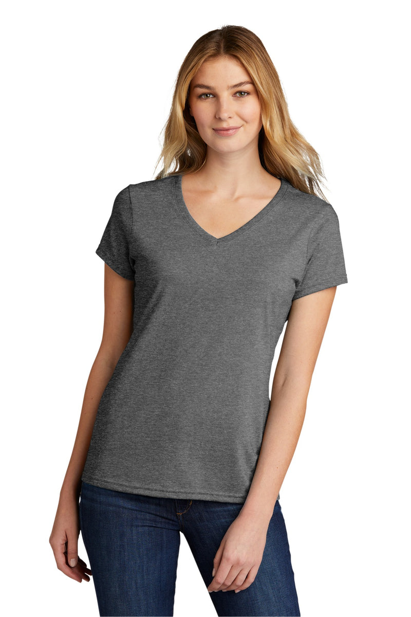 Load image into Gallery viewer, Port &amp; Co Women&#39;s Tri-Blend V-Neck Tee. LPC330V
