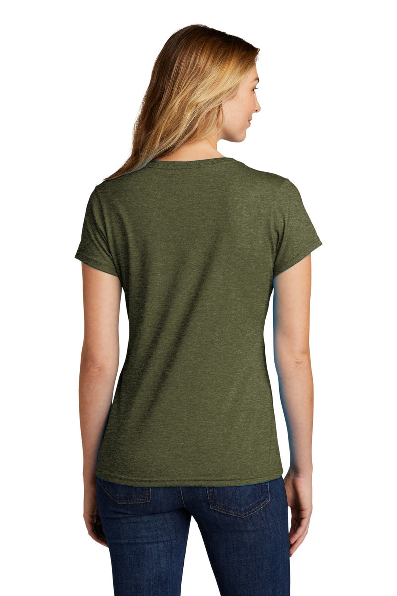 Load image into Gallery viewer, Port &amp; Co Women&#39;s Tri-Blend V-Neck Tee. LPC330V
