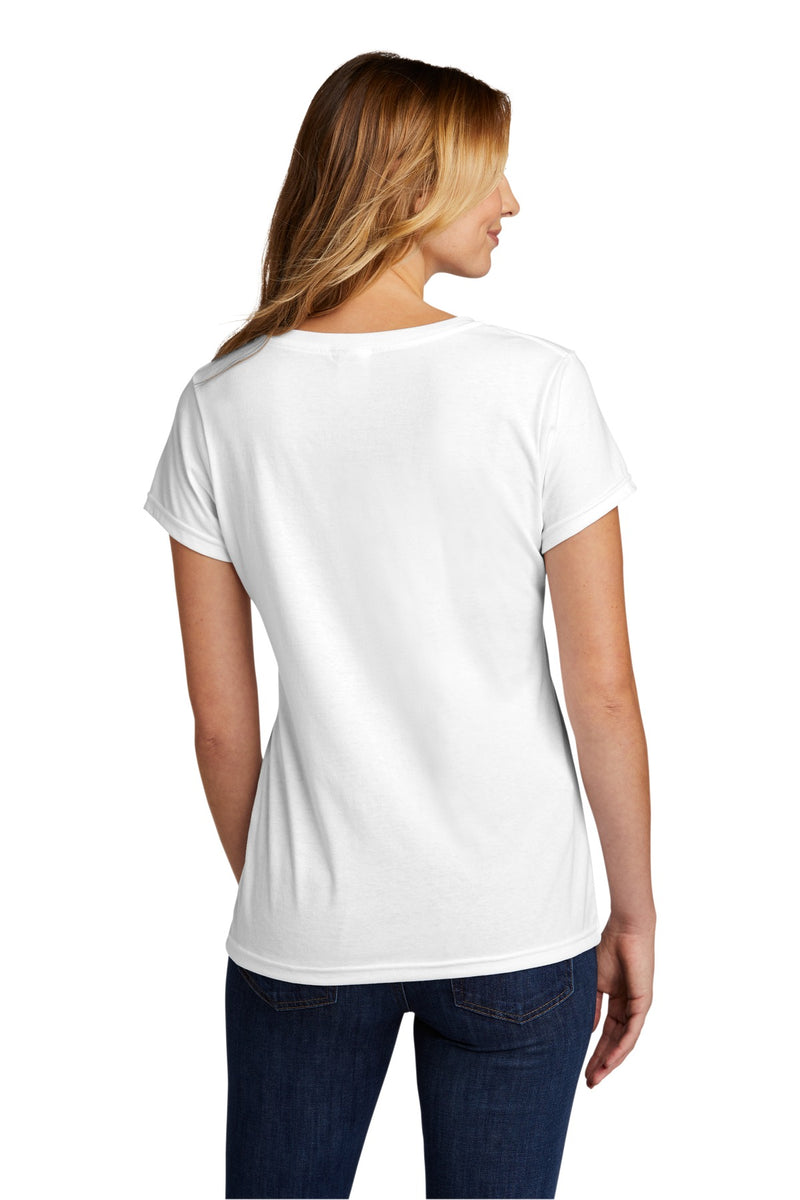 Load image into Gallery viewer, Port &amp; Co Women&#39;s Tri-Blend V-Neck Tee. LPC330V
