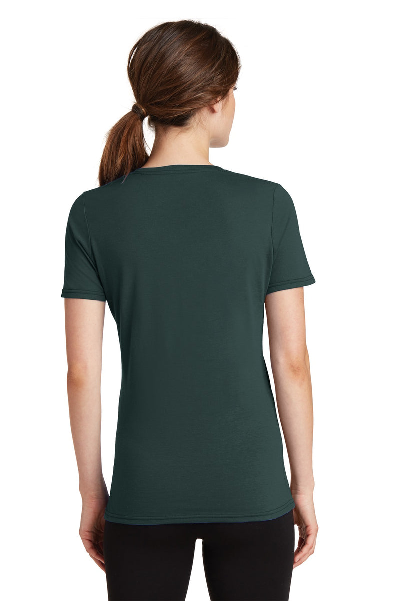 Load image into Gallery viewer, Port &amp; Co Women&#39;s Performance Blend V-Neck Tee. LPC381V
