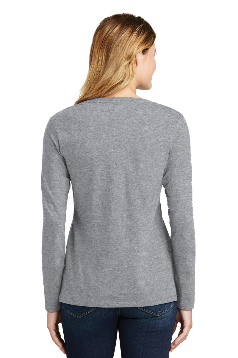 Load image into Gallery viewer, Port &amp; Co Women&#39;s Long Sleeve Fan Favorite V-Neck Tee. LPC450VLS
