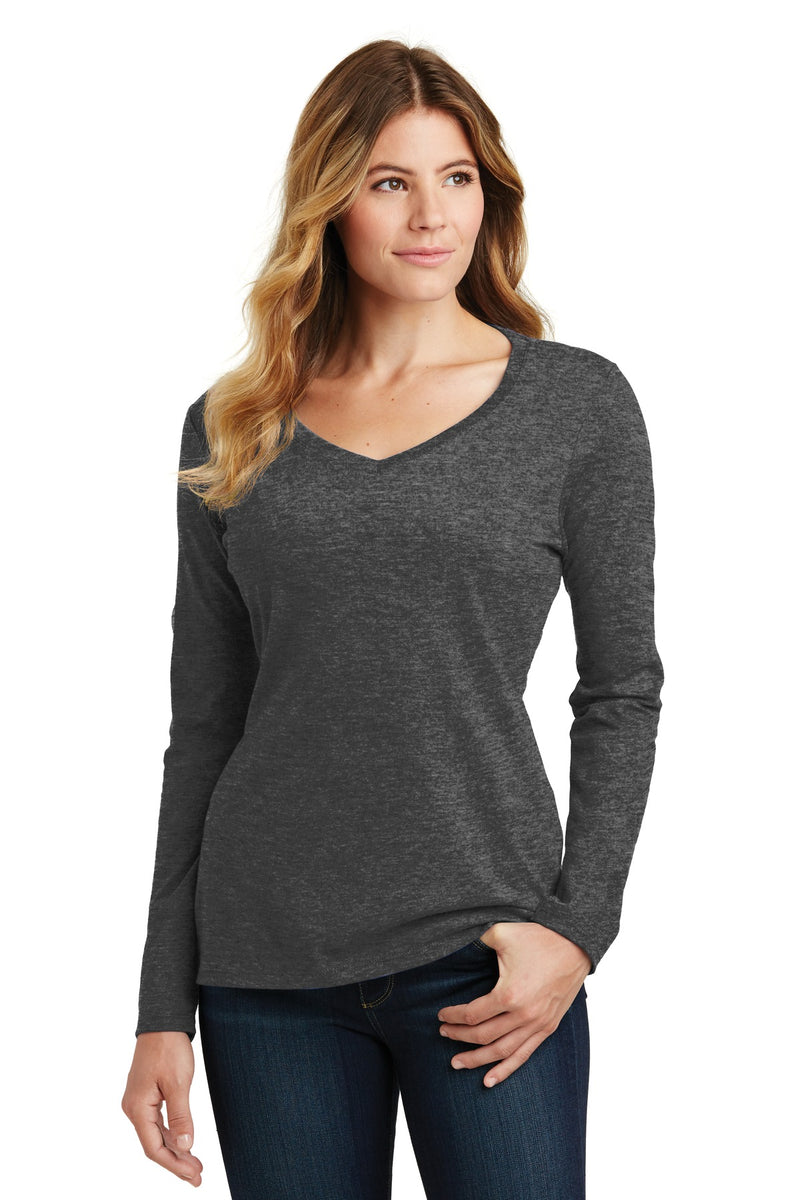 Load image into Gallery viewer, Port &amp; Co Women&#39;s Long Sleeve Fan Favorite V-Neck Tee. LPC450VLS
