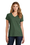 Port & Co LPC455V | Tee | Women's Fan Favorite Blend V-Neck Short Sleeve