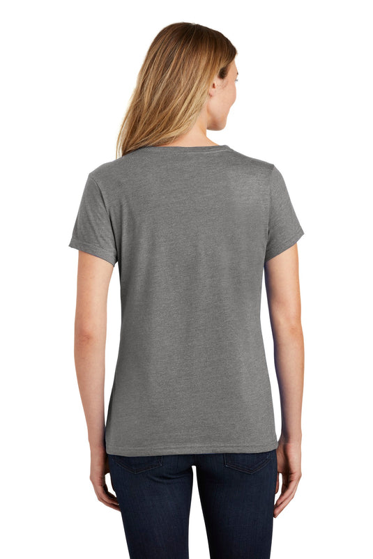 Port & Co Women's Fan Favorite Blend V-Neck Tee. LPC455V