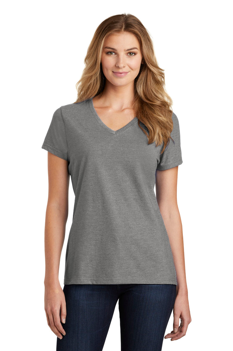Load image into Gallery viewer, Port &amp; Co Women&#39;s Fan Favorite Blend V-Neck Tee. LPC455V
