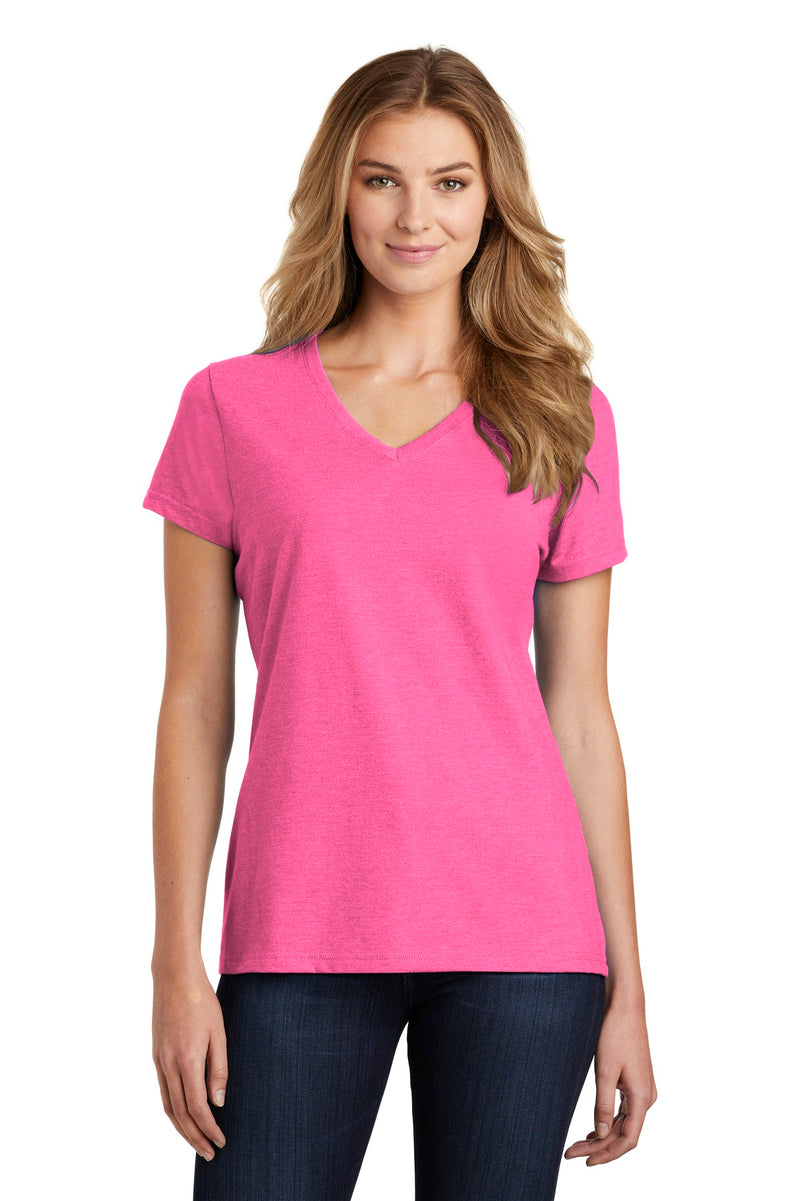 Load image into Gallery viewer, Port &amp; Co Women&#39;s Fan Favorite Blend V-Neck Tee. LPC455V
