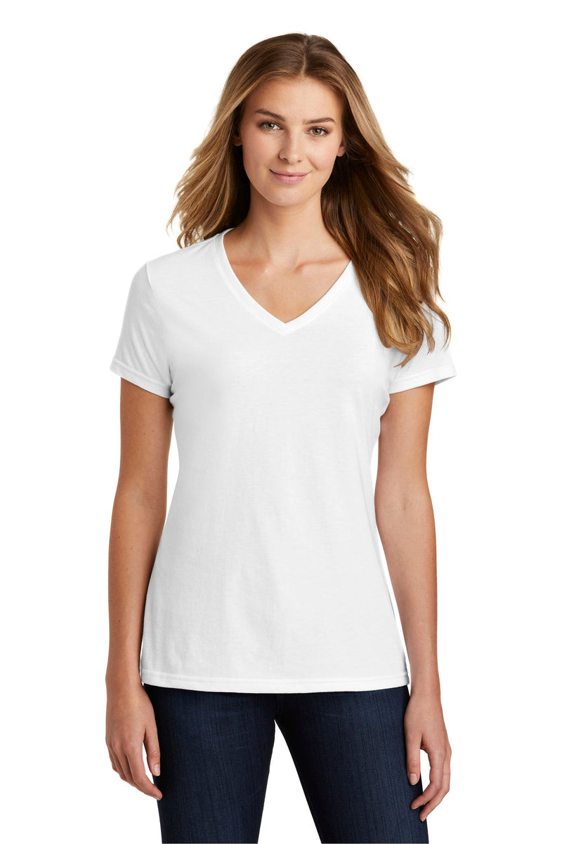 Load image into Gallery viewer, Port &amp; Co Women&#39;s Fan Favorite Blend V-Neck Tee. LPC455V
