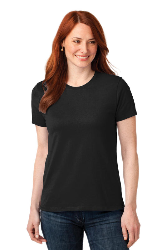 Port & Co Women's Core Blend Tee. LPC55