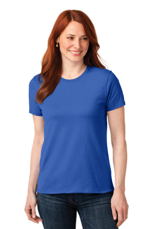 Port & Co Women's Core Blend Tee. LPC55