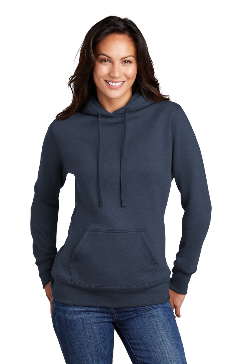 Load image into Gallery viewer, Port &amp; Co Women&#39;s Core Fleece Pullover Hooded Sweatshirt LPC78H
