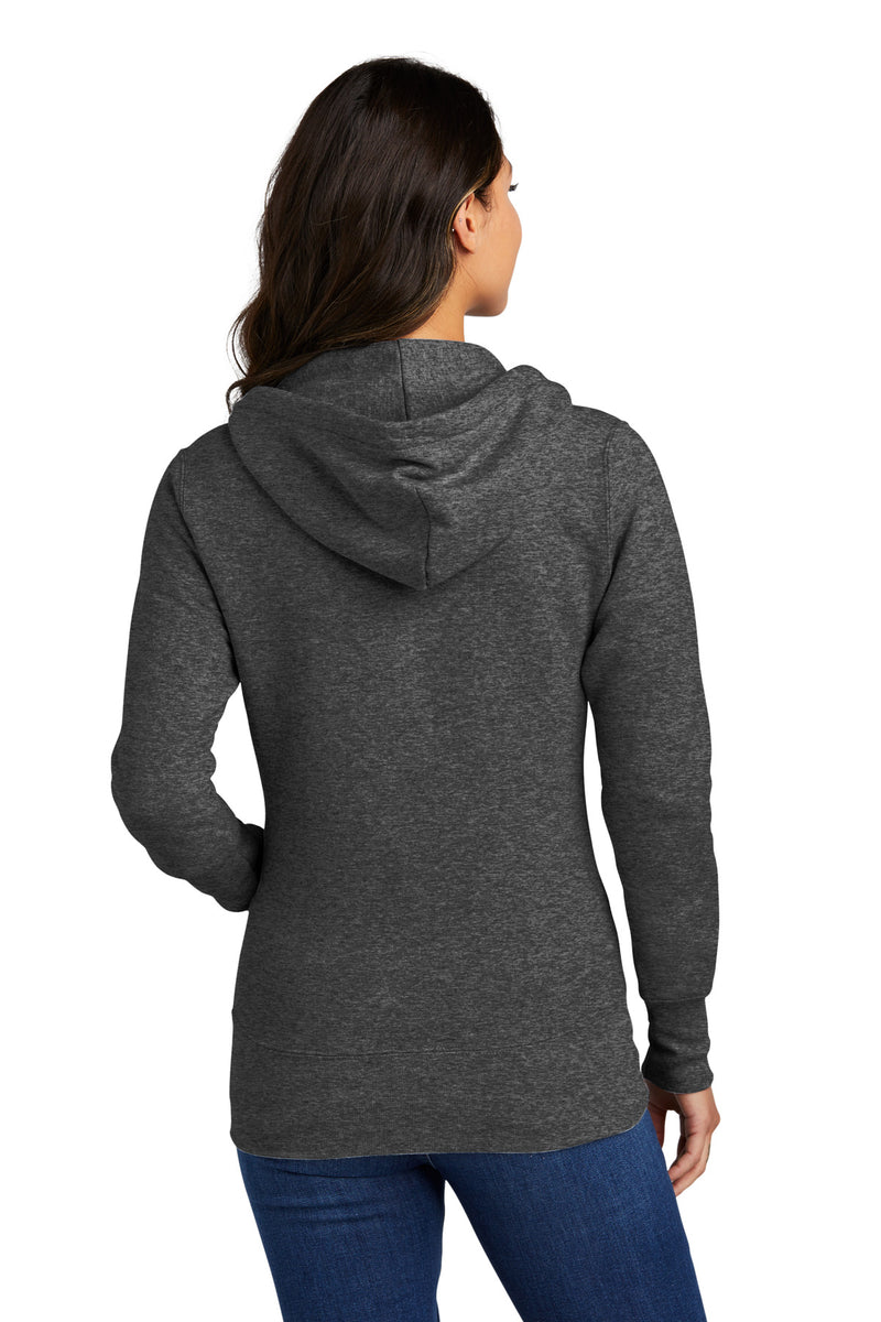 Load image into Gallery viewer, Port &amp; Co Women&#39;s Core Fleece Full-Zip Hooded Sweatshirt. LPC78ZH
