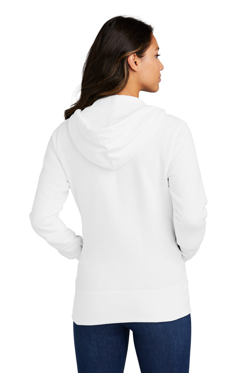 Load image into Gallery viewer, Port &amp; Co Women&#39;s Core Fleece Full-Zip Hooded Sweatshirt. LPC78ZH
