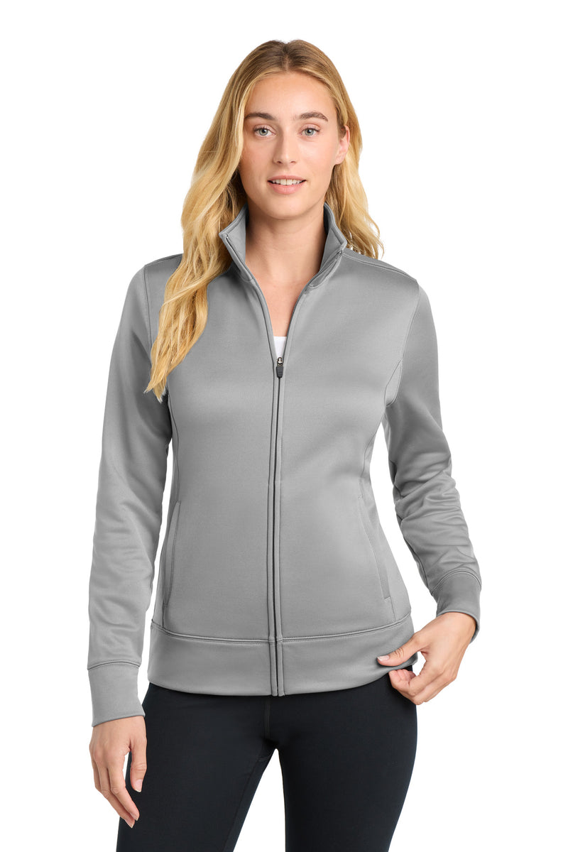 Load image into Gallery viewer, Sport-Tek Women&#39;s Sport-Wick Fleece Full-Zip Jacket.  LST241
