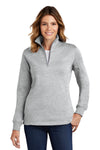 Sport-Tek Women's 1/4-Zip Sweatshirt. LST253