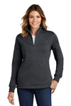 Sport-Tek Women's 1/4-Zip Sweatshirt. LST253