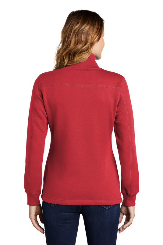 Sport-Tek Women's 1/4-Zip Sweatshirt. LST253