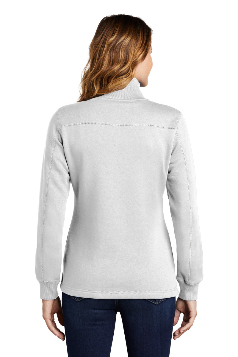Load image into Gallery viewer, Sport-Tek Women&#39;s 1/4-Zip Sweatshirt. LST253
