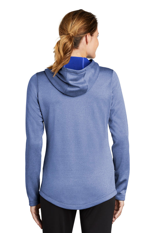 Sport-Tek  Women's PosiCharge  Sport-Wick  Heather Fleece Hooded Pullover. LST264