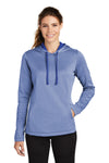 Sport-Tek  Women's PosiCharge  Sport-Wick  Heather Fleece Hooded Pullover. LST264