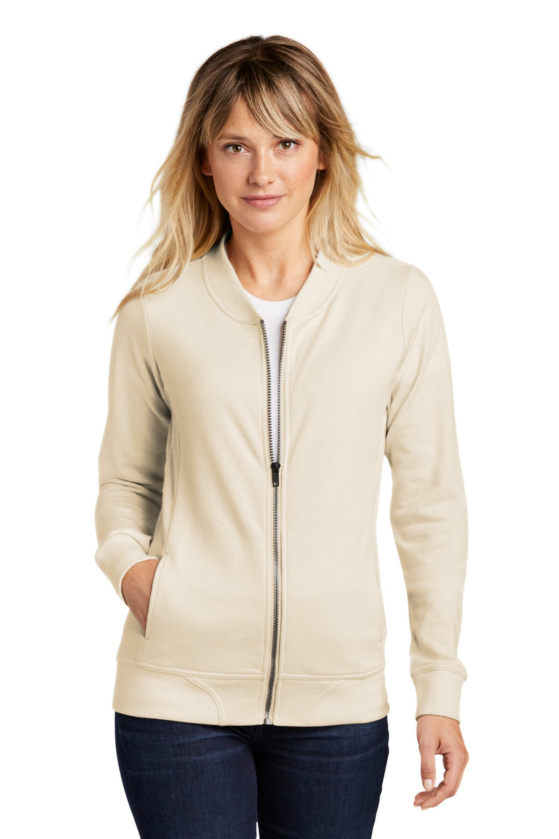 Load image into Gallery viewer, Sport-Tek  Women&#39;s Lightweight French Terry Bomber LST274

