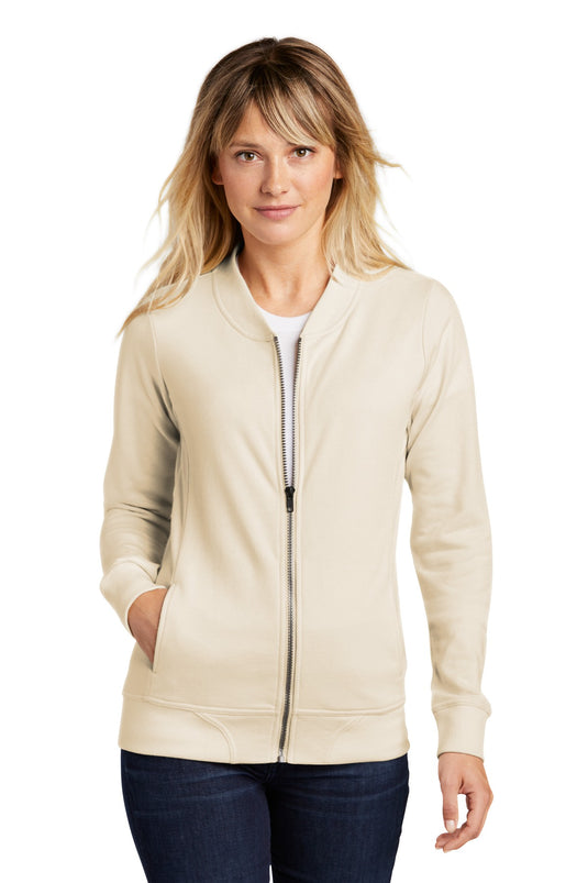 Sport-Tek  Women's Lightweight French Terry Bomber LST274