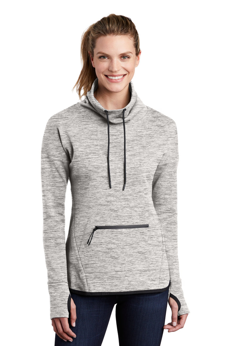 Load image into Gallery viewer, Sport-Tek Women&#39;s Triumph Cowl Neck Pullover LST280
