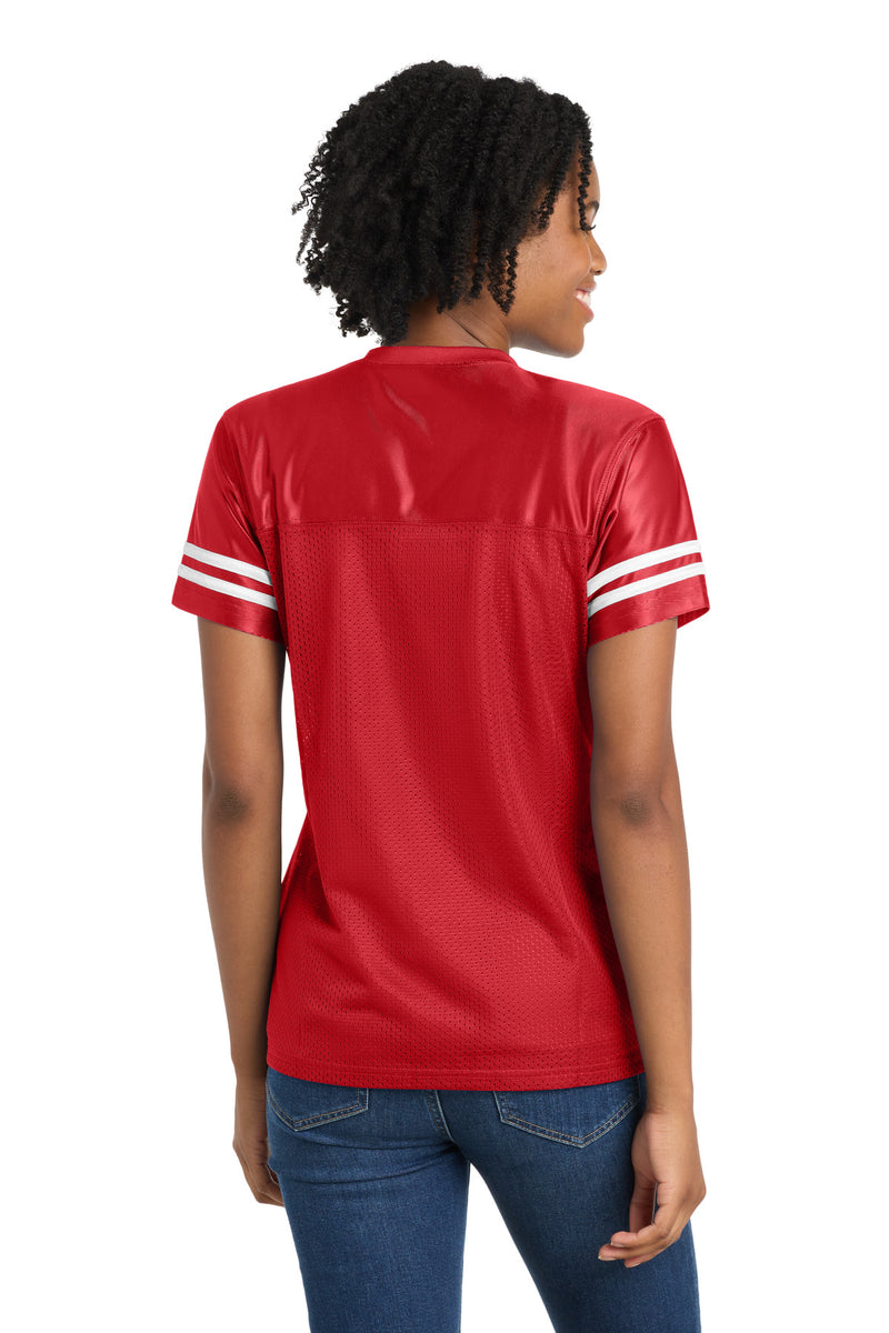 Load image into Gallery viewer, Sport-Tek Women&#39;s PosiCharge Replica Jersey. LST307

