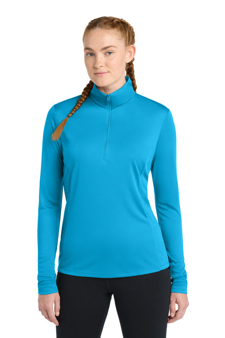 Sport-Tek Women's PosiCharge Competitor 1/4-Zip Pullover. LST357