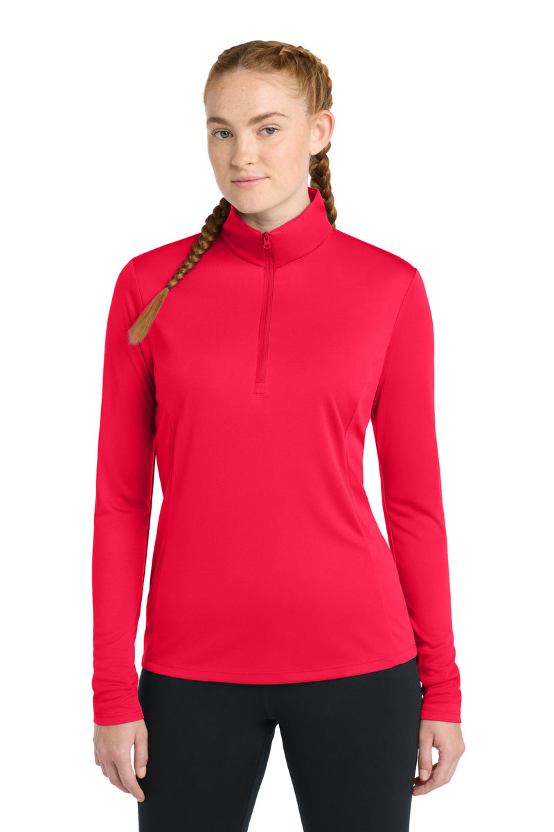 Load image into Gallery viewer, Sport-Tek Women&#39;s PosiCharge Competitor 1/4-Zip Pullover. LST357

