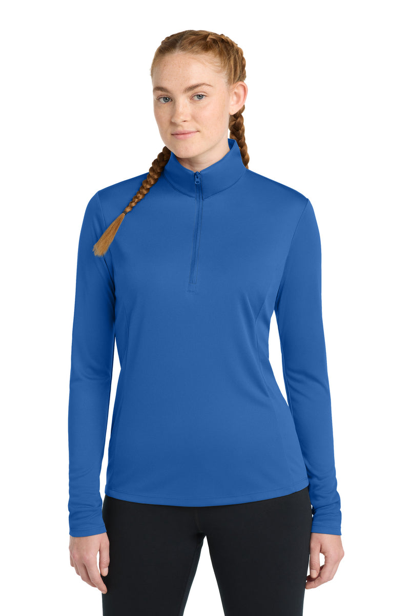 Load image into Gallery viewer, Sport-Tek Women&#39;s PosiCharge Competitor 1/4-Zip Pullover. LST357
