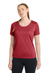 Sport-Tek Women's Heather Contender Scoop Neck Tee. LST360