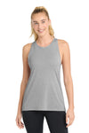 Sport-Tek  Women's PosiCharge  Tri-Blend Wicking Tank. LST402