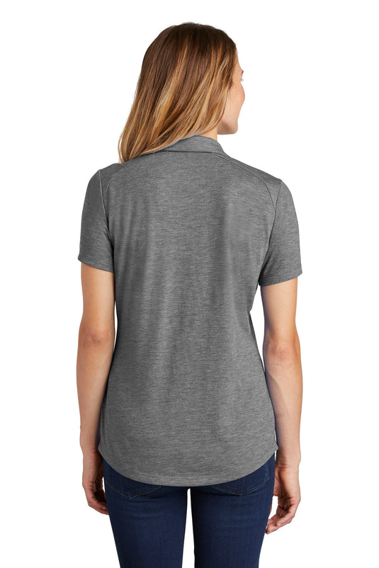 Sport-Tek  Women's PosiCharge  Tri-Blend Wicking Polo. LST405
