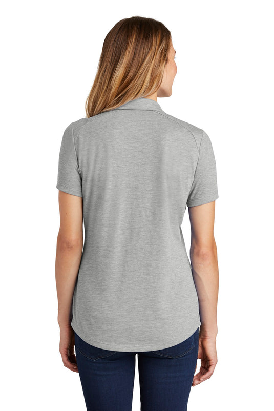Sport-Tek  Women's PosiCharge  Tri-Blend Wicking Polo. LST405