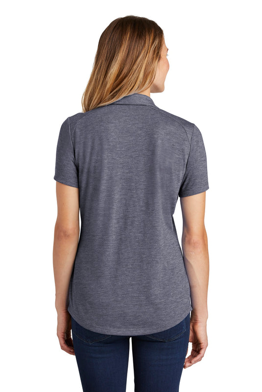 Sport-Tek  Women's PosiCharge  Tri-Blend Wicking Polo. LST405