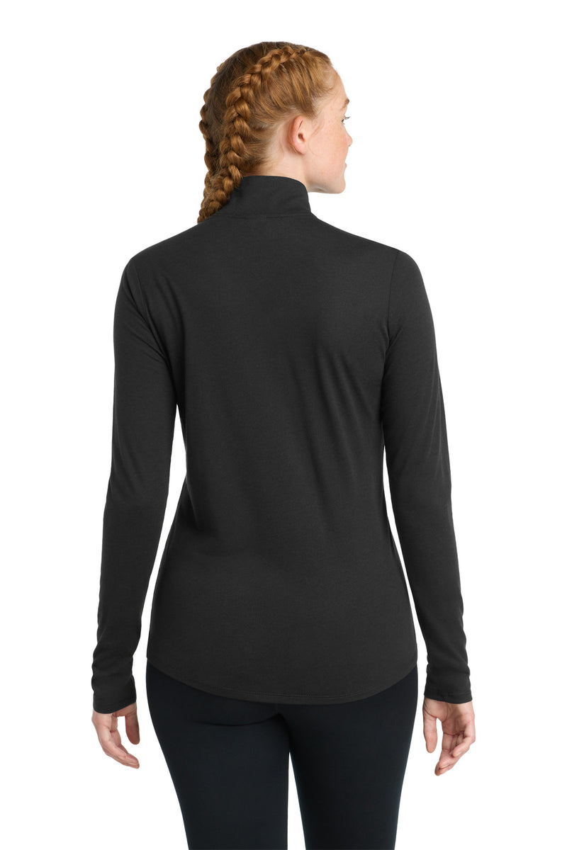 Load image into Gallery viewer, Sport-Tek  Women&#39;s PosiCharge  Tri-Blend Wicking 1/4-Zip Pullover. LST407

