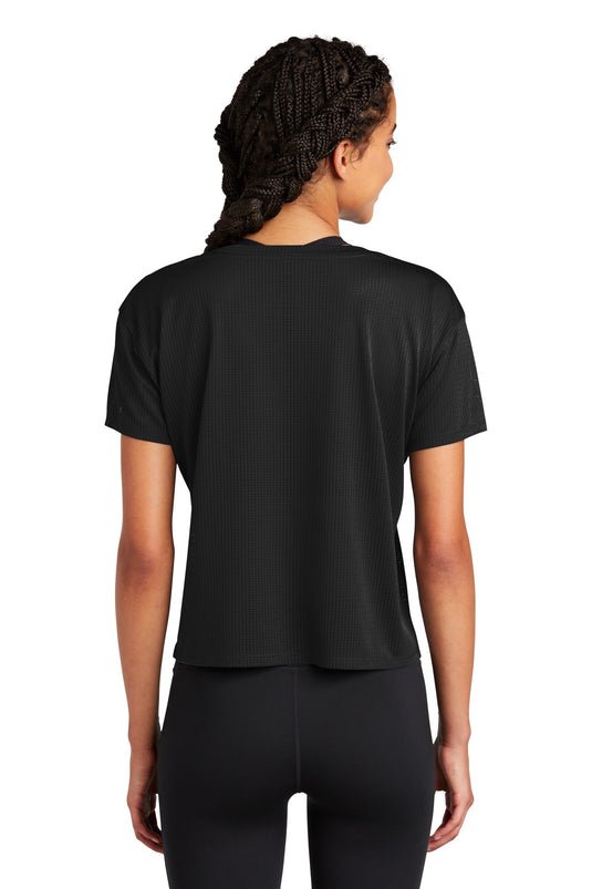 Sport-Tek  Women's PosiCharge  Draft Crop Tee. LST411
