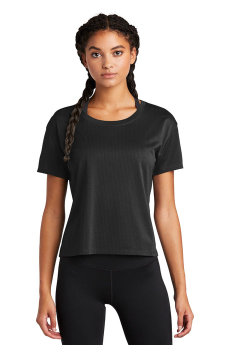 Sport-Tek  Women's PosiCharge  Draft Crop Tee. LST411