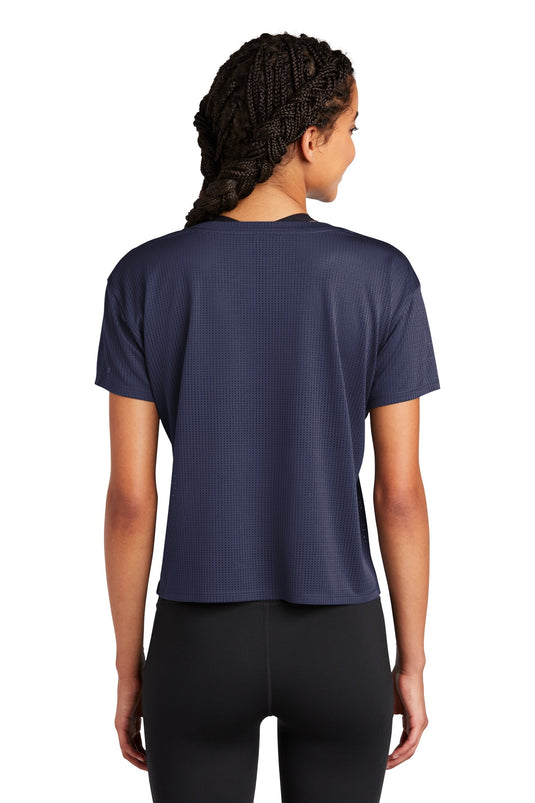 Sport-Tek  Women's PosiCharge  Draft Crop Tee. LST411