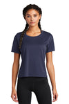 Sport-Tek  Women's PosiCharge  Draft Crop Tee. LST411