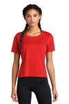 Sport-Tek  Women's PosiCharge  Draft Crop Tee. LST411