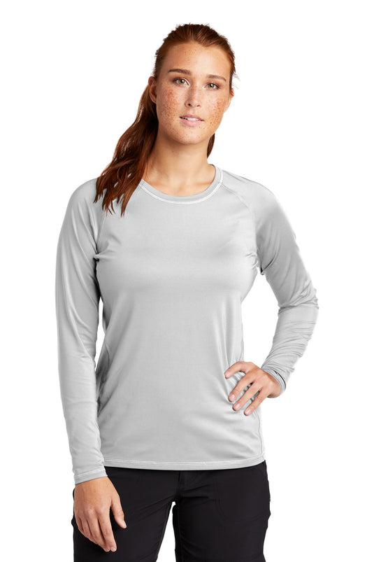 Sport-Tek  Women's Long Sleeve Rashguard Tee. LST470LS