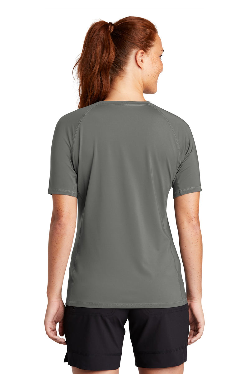 Load image into Gallery viewer, Sport-Tek  Women&#39;s Rashguard Tee. LST470

