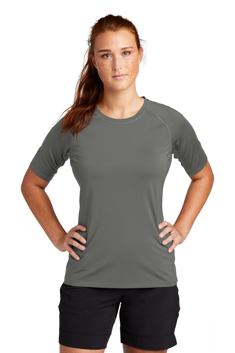 Load image into Gallery viewer, Sport-Tek  Women&#39;s Rashguard Tee. LST470
