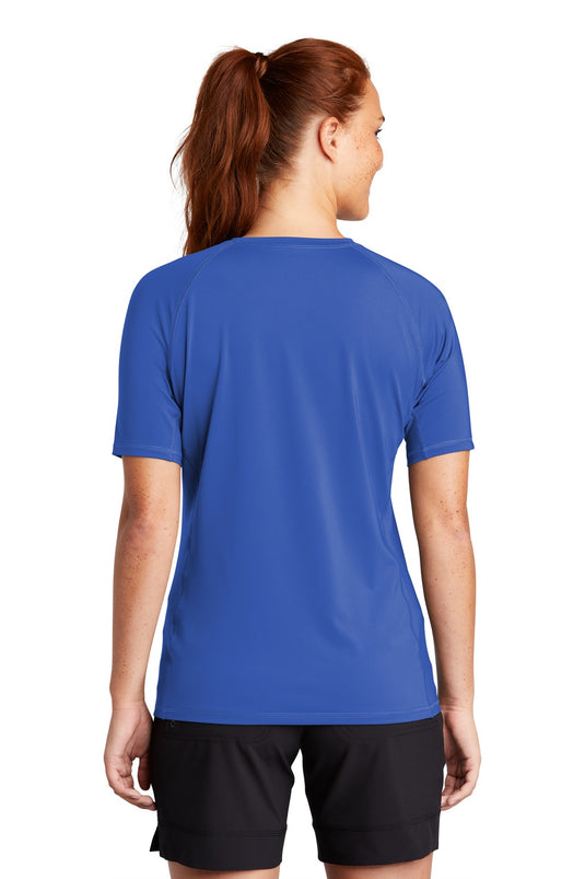 Sport-Tek  Women's Rashguard Tee. LST470