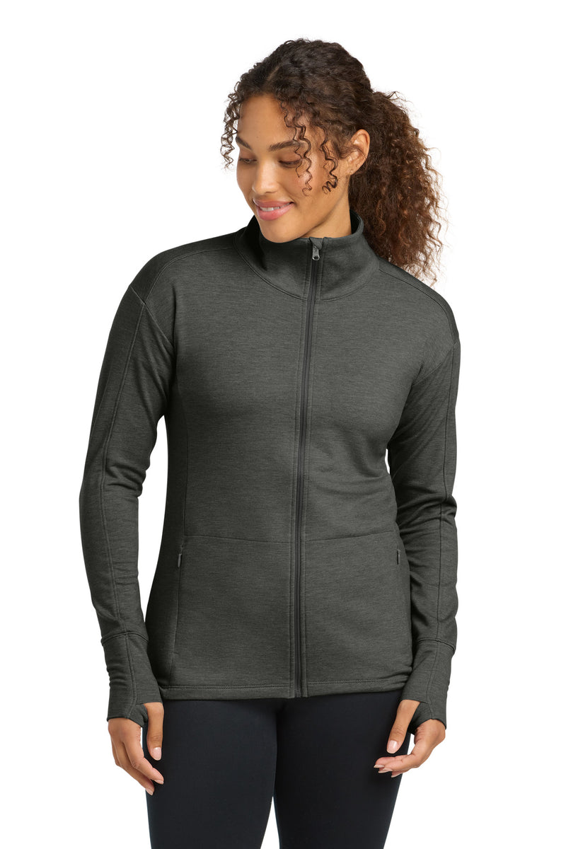 Load image into Gallery viewer, Sport-Tek Women&#39;s Sport-Wick Flex Fleece Full-Zip. LST560
