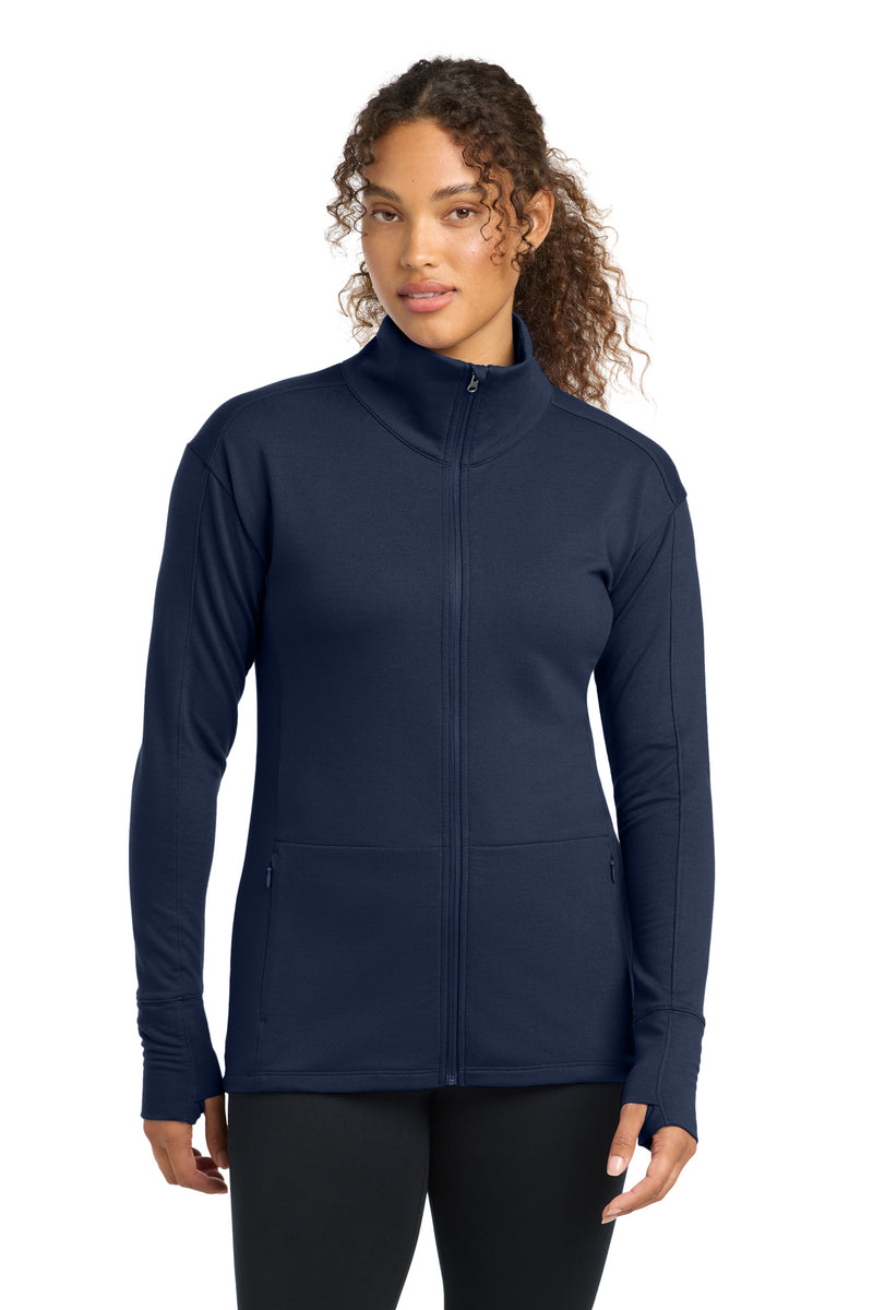 Load image into Gallery viewer, Sport-Tek Women&#39;s Sport-Wick Flex Fleece Full-Zip. LST560
