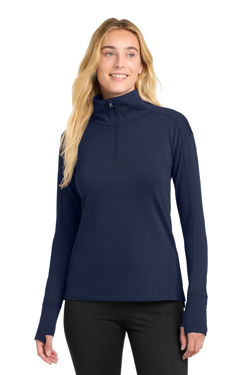 Load image into Gallery viewer, Sport-Tek Women&#39;s Sport-Wick Flex Fleece 1/4-Zip. LST561
